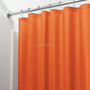 Alta calidad mildrew envío tela de poliéster impermeable baño ducha cortina de línea 72*72 pulgadas - Product Image 2