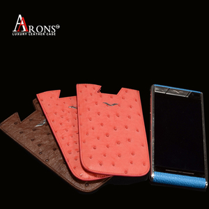Accesorios moda del teléfono celular cubierta de la caja del teléfono móvil de la pu suave bolsa de cuero genuino caso de <span class=keywords><strong>vertu</strong></span> - Product Image 1
