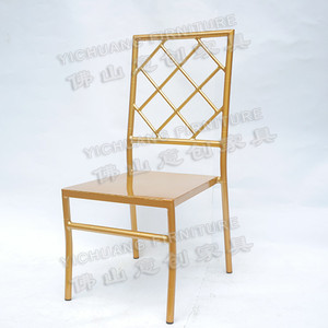 Diamant événements en aluminium or <span class=keywords><strong>bambou</strong></span> chaises pour mariage - Product Image 2