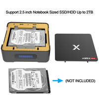 Boîtier TV Android A95X MAX Amlogic S905X2 Quad Core 2 Go de RAM 32 Go/64 Go de ROM Android 8.1 Prise en charge du disque dur Meilleur boîtier TV Android