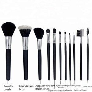 11 pcs Brosses faire des séries up kit cils lèvres <span class=keywords><strong>teint</strong></span> poudre eye shadow brow eyeliner <span class=keywords><strong>maquillage</strong></span> brush set cosmétiques - Product Image 6