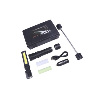 Đèn Làm Việc Cổ Ngỗng Linh Hoạt 3 Trong 1 Hàng Đầu + Đèn COB Xoay + Đèn Pin Led Đa Năng T6 10W Đèn Pin Sạc USB - Product Image 6