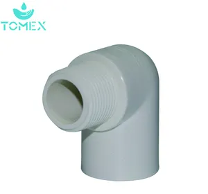 Ans plus populaire plomberie matériel PVC tuyau raccords DIN/ASTM filetage femelle coude pour l'approvisionnement en eau