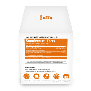 Ganoderma Reishi Champignons Thé Lingzhi Désintoxication Thé Améliorer L'immunité et Prolonger La Vie - Product Image 5