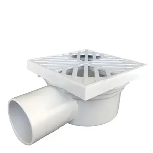 Heiß verkaufende Kunststoff-Entwässerung armaturen PVC Anti-Geruch Badezimmer Boden dusche Auto Trap Dach ablauf