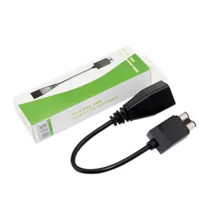 Ac adaptör kablosu Xbox 360 Için X box O Güç Adaptörü Transfer Dönüştürücü Kablosu
