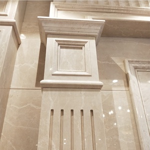 Carrelage mural moderne en marbre beige pour la décoration intérieure Carrelage vitrifié 1200x2700 pour sol ou <span class=keywords><strong>tapis</strong></span> pour décoration intérieure - Product Image 3