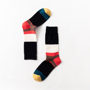 2019 nuevo estilo británico de los hombres de <span class=keywords><strong>la</strong></span> tripulación calcetín de algodón sobre el becerro calcetines para los hombres - Product Image 2