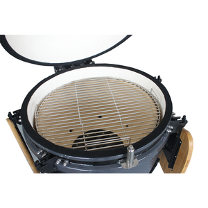 Fácil montaje Auplex 24 pulgadas keramik grillpfanne barbacoa extractor de humos de Kamado de parrilla - Product Image 6