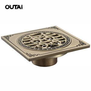 Haute qualité grille cheveux crépine carrée égouttoir avaloir de bac de douche déchets - Product Image 5