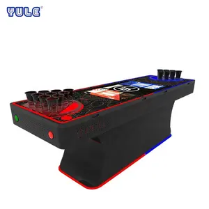 Hot sale entertainment equipment metal beerpong tables supplier, bar game machine sale