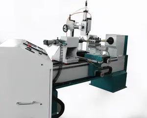 1500mm length multifunction ATC CNC Wood Lathe for furniture legs,bowel and vase