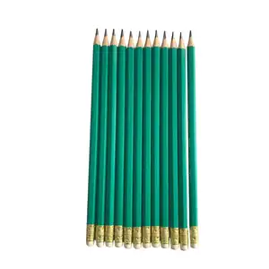 Бесплатный образец, оптовая цена, пластиковый карандаш шестиугольной формы, карандаш HB без древесины