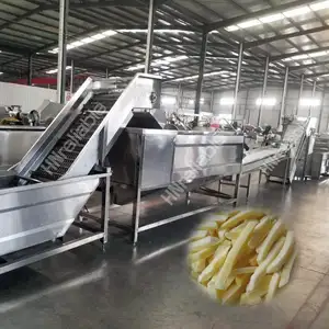 400 kg/std voll automatische gefrorene pommes frites produktions linie preis