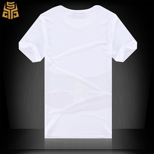 Estilo de <span class=keywords><strong>la</strong></span> <span class=keywords><strong>calle</strong></span> de algodón de cuello redondo tela divertida camiseta para los hombres - Product Image 2