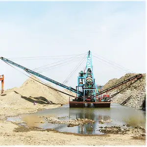 Julong River Sand Dredging Purpose Bucket Chain Dredger