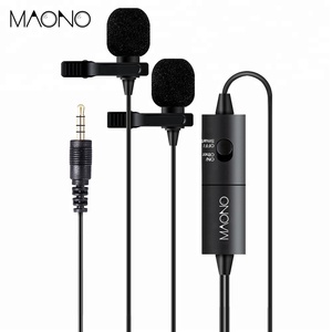 Maono Haute Sensibilité Cravate Col à Revers Journaliste Microphone - Product Image 1