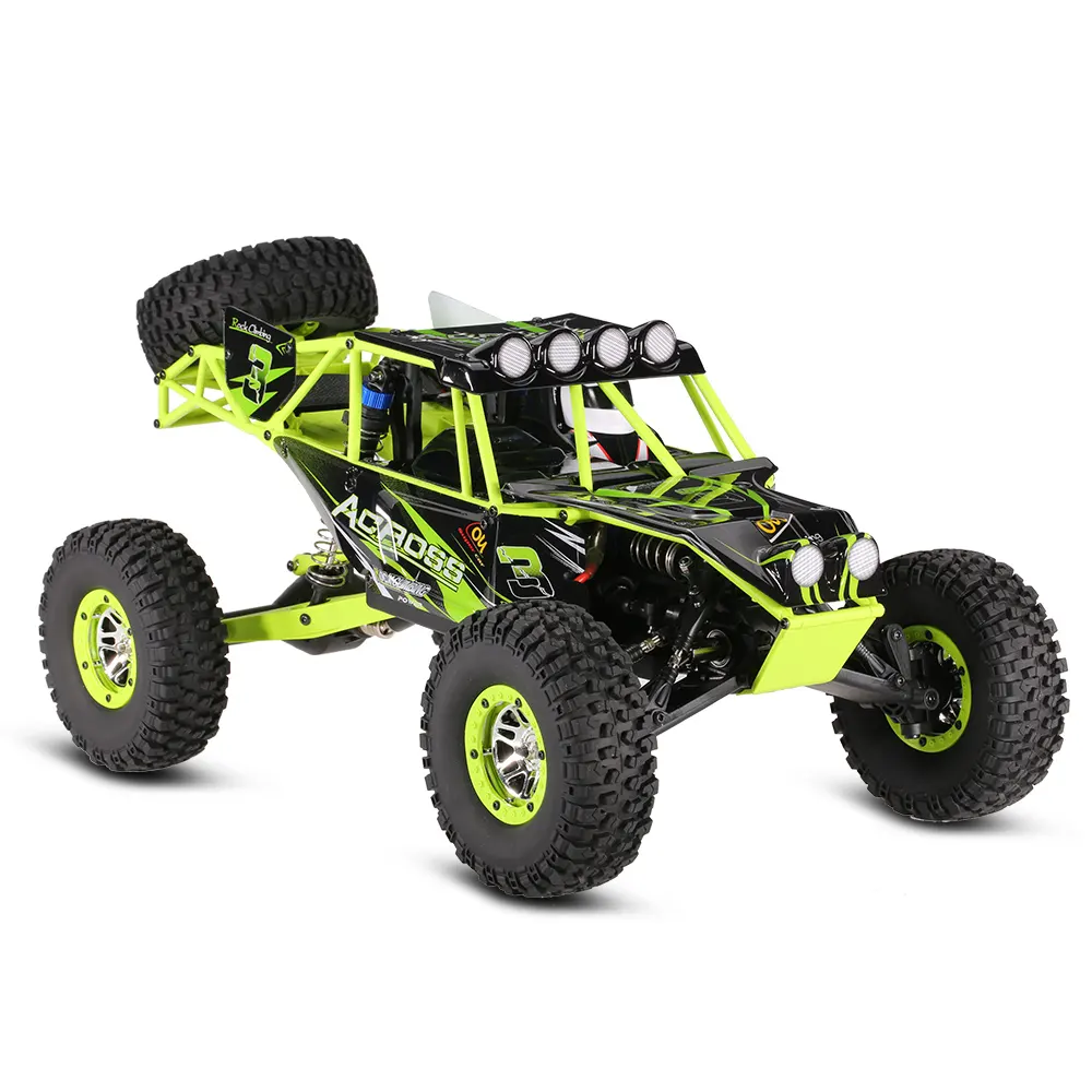 WlToys 12428 1:12 Elektrischer Monster Truck Hochgeschwindigkeits-RC-Car-Fahrzeugs pielzeug mit LED-Licht RTR 2.4G