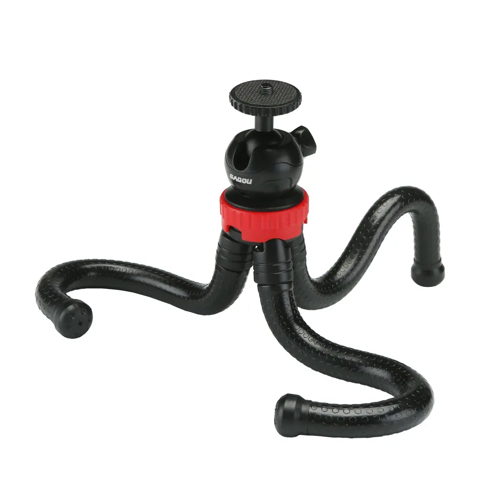 Travel Flexible Octopus Mobile Phone Tripod With Holder Adapter for iPhone DSLR Digital Camera Nikon Gopro Mini Gorillapod