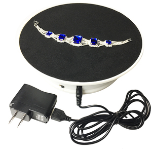 Di velluto <span class=keywords><strong>nero</strong></span> top elettrico motorizzato giradischi display <span class=keywords><strong>fotografia</strong></span> 20 centimetri tavola rotante per la fucilazione della foto - Product Image 6