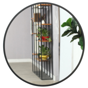 Modern Nordic Decorative <strong>Large</strong> Iron Frame Wall <strong>Round</strong> <strong>Mirror</strong> for Sales <strong>Mirror</strong> Factory Ningbo - Product Image 3
