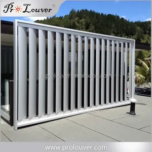 Nhôm Bên Ngoài Sun Louver, Vertical Sun Louver, Hệ Thống Nhôm Sun Louver