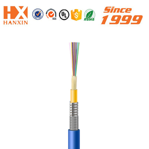 Garantía de comercio exterior chaqueta, color elección OFNR 12 core interior micro distribución cable de <span class=keywords><strong>fibra</strong></span> óptica - Product Image 2