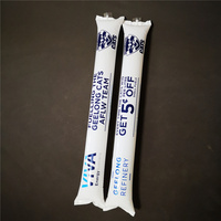 Bâtons de bruit gonflables en plastique pour le sport, personnalisables, promotionnels, pour le soutien des équipes, Bam Bams Thunder Boom Sticks, jouets rafraîchissants, vente en gros à prix abordable