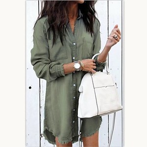 Camicetta a righe da donna camicetta a maniche lunghe con scollo a v camicie Casual top camicetta et <span class=keywords><strong>Chemisier</strong></span> Femme Blusas - Product Image 6