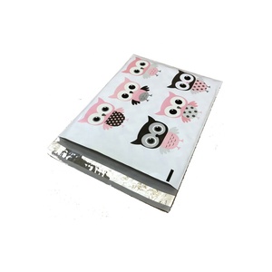 Al <span class=keywords><strong>por</strong></span> mayor <span class=keywords><strong>de</strong></span> encargo impresa logotipo búho <span class=keywords><strong>de</strong></span> polietileno bolsa <span class=keywords><strong>de</strong></span> <span class=keywords><strong>correo</strong></span> sobres para envío ropa/camiseta - Product Image 1