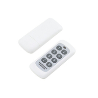 Très populaire 315MHz/433MHz fréquence 1-8 bouton blanc télécommande sans fil
