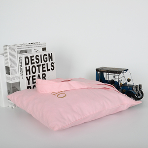 <span class=keywords><strong>Sac</strong></span> fourre-tout en toile rose pour filles, mignon, fourre-tout, pour Shopping, à l'école, pour cosmétiques, avec poignée - Product Image 4