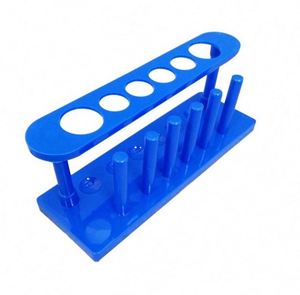 HSG-013 Gelsonlab 6 poli laboratorio di plastica per provetta Rack 6 posti con 19mm foro Dia per l'organizzazione per le provette - Product Image 1