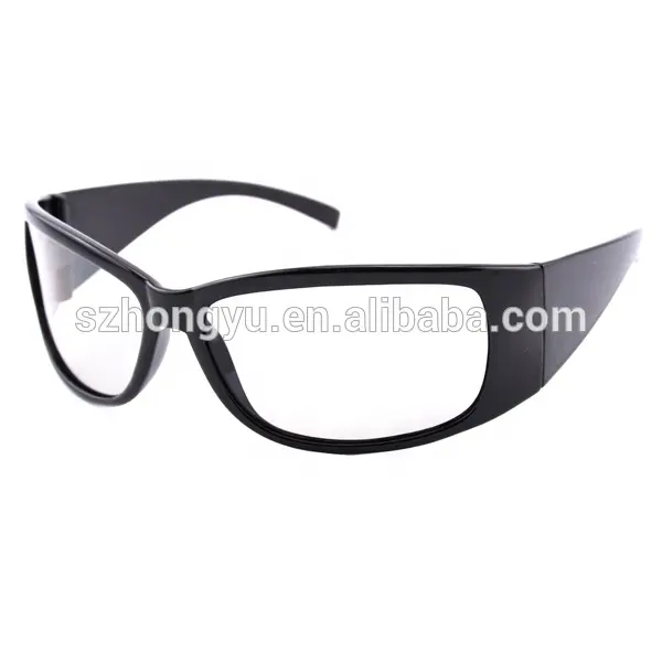 Moda yüksek kaliteli 3D gözlük gözlük 3D sinema kullanımı PC plastik kalınlaşmak polarize Lens
