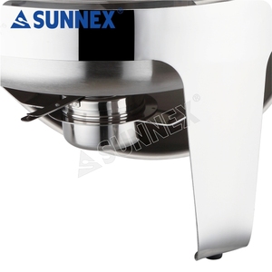 Calentador de Alimentos Sunnex, Recipiente para Calentar Comida, Suministros para Hoteles, Acero Inoxidable, Restaurante, 6.8 Litros, Recipiente para Calentar Comida de Acero Inoxidable - Product Image 5