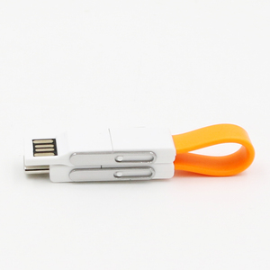 2019 weihnachten Geschenk 4 in 1 Magnetische Keychain USB Ladegerät Kabel für USB C, Micro USB und IOS - Product Image 1