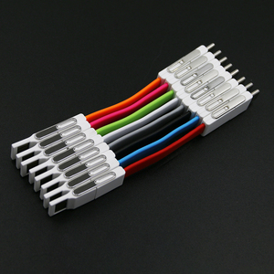 2019 weihnachten Geschenk 4 in 1 Magnetische Keychain USB Ladegerät Kabel für USB C, Micro USB und IOS - Product Image 6