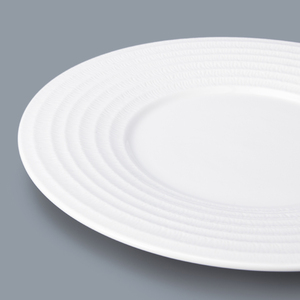 Banquete de porcelana fina cuatro hojas de la placa de la cena - Product Image 3