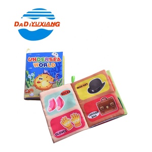 Aprendizaje Temprano educación paño suave <span class=keywords><strong>libro</strong></span> para bebé - Product Image 1