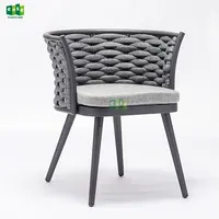 Açık Rattan Set veranda kanepe kılıfı Cast hasır Metal bambu alüminyum demir masa ve sandalye satış Tarrington 8 bahçe mobilya
