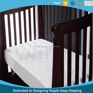Bambou <span class=keywords><strong>berceau</strong></span> matelas matelassé ivoire blanc bambou matelassé housse de matelas - Product Image 4