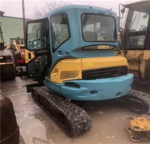 KUBOTA 100% neumático de goma original KUBOTA U35-s 3,5 toneladas mini excavadora, usado U35 MINI excavadora de goma en venta