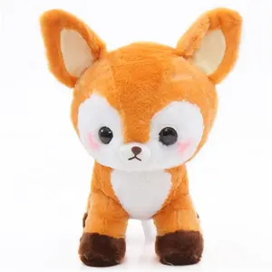 8Inch Nâu Giáng Sinh Mềm Stuff Thú Nhồi Bông Tuần Lộc Deer Plush Đồ Chơi