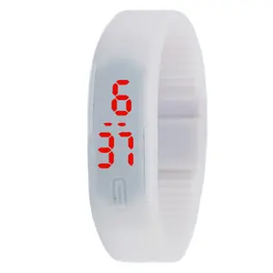 Dropshipping New hot Touch Screen LED Bracelet Digital Watch,silicone LED touch watch