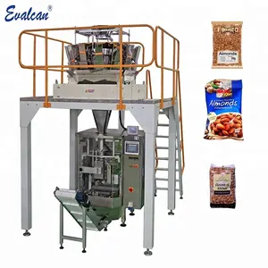 Automática máquina de embalagem de grãos de café com multihead pesador