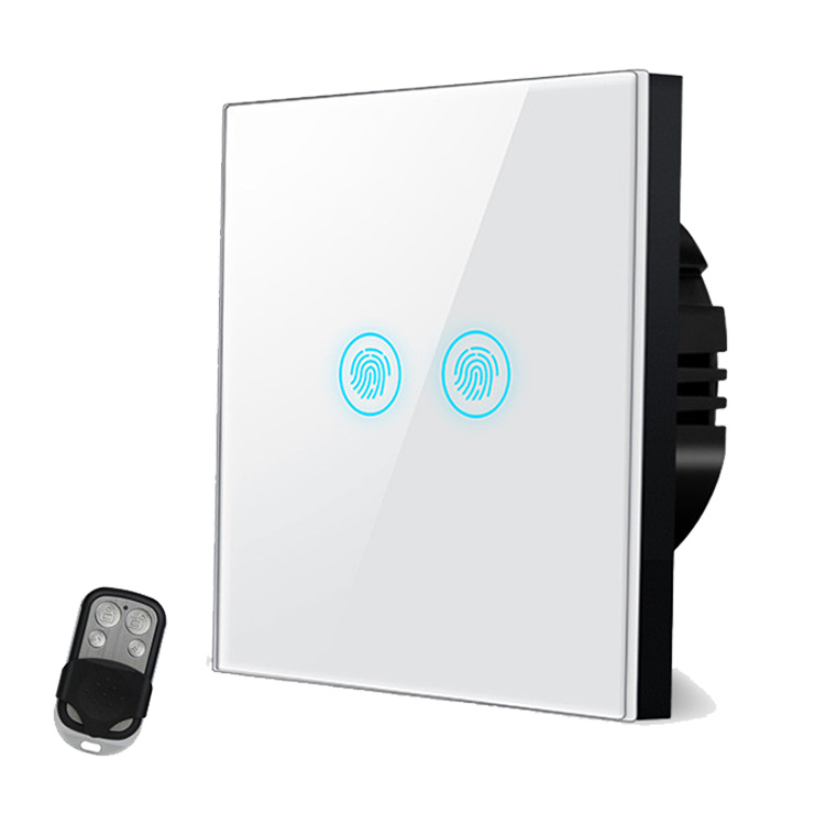 Дистанционное управление двойной настенный выключатель света Smart настенный выключатель