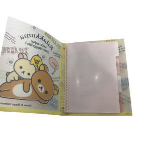 Pp bìa cứng A4 Kích thước giấy tùy chỉnh trình bày cuốn sách treo nhựa thư mục tập tin lưu trữ tài liệu Chất kết dính - Product Image 1