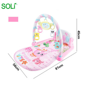 Pédale de Piano à pédales, jouet éducatif pour enfants, tapis de jeu, cadre Fitness en plastique - Product Image 6