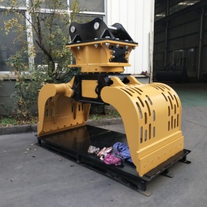 China Lieferant 20ton Bagger Hydraulic <span class=keywords><strong>Rotating</strong></span> <span class=keywords><strong>Grab</strong></span> Sorting Grapple - Product Image 5