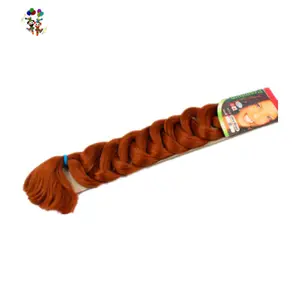 Africa Womens Brown Color Jumbo Large Synthetic Hair Pieces Braids HPC-2034